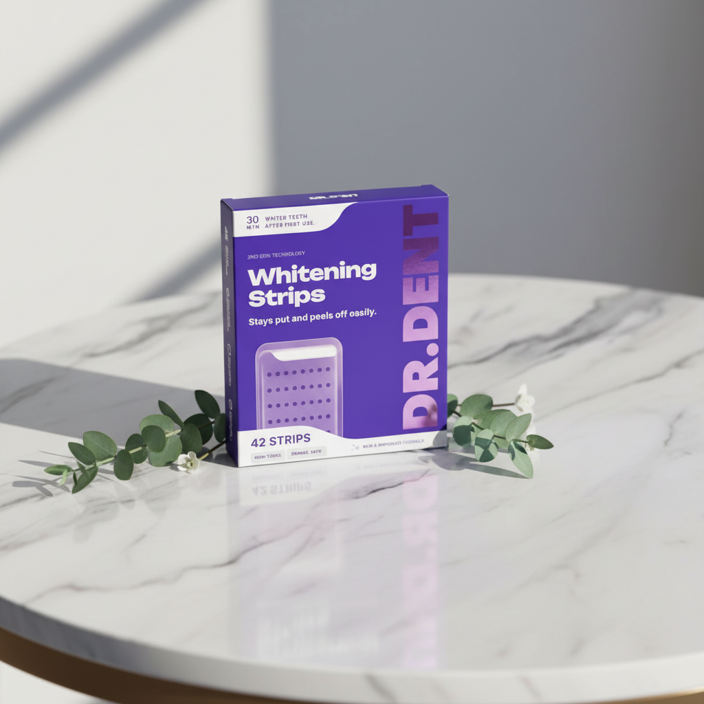 Whitening Strips - Marmortisch