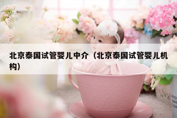 北京泰国试管婴儿中介（北京泰国试管婴儿机构）